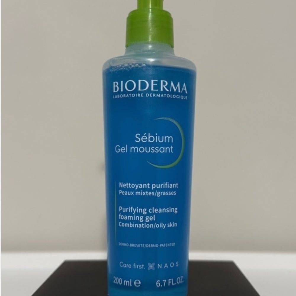 Bioderma Sebium Purifying Cleansing Foaming Gel Combo/Oily Skin 6.7 Fl Oz New